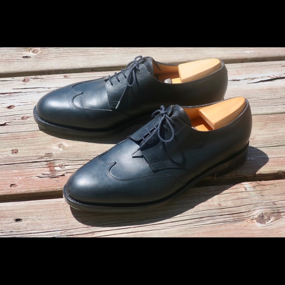 John Lobb Handmade Derby Black US size 11.5 - Picture 2 of 5